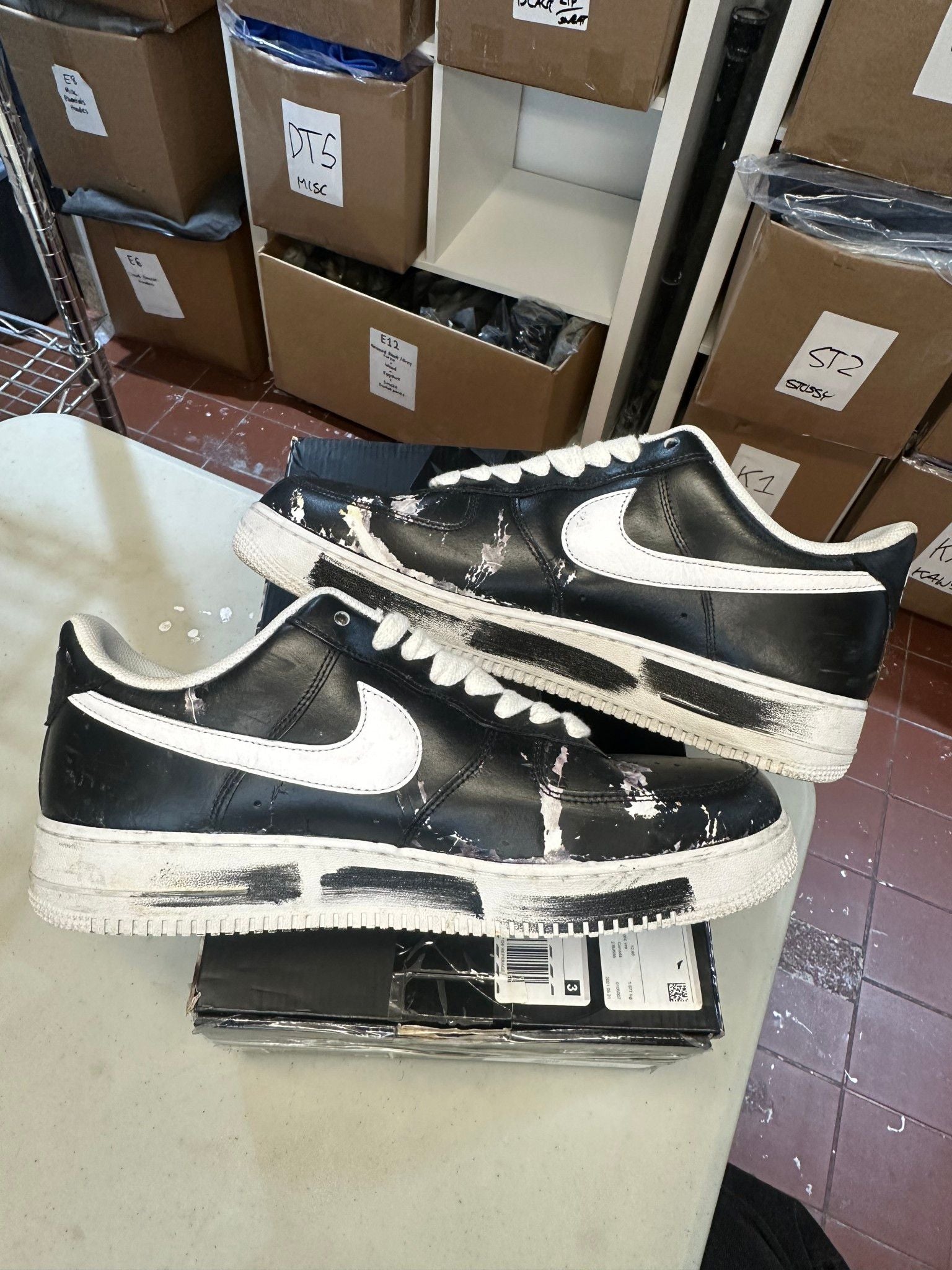 Nike Air Force 1 Low G-Dragon Peaceminusone Para-Noise - Pre-Owned Size 13