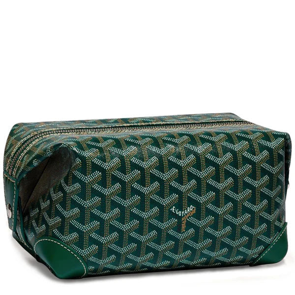 Goyard Boeing 25 Toilet Bag Green