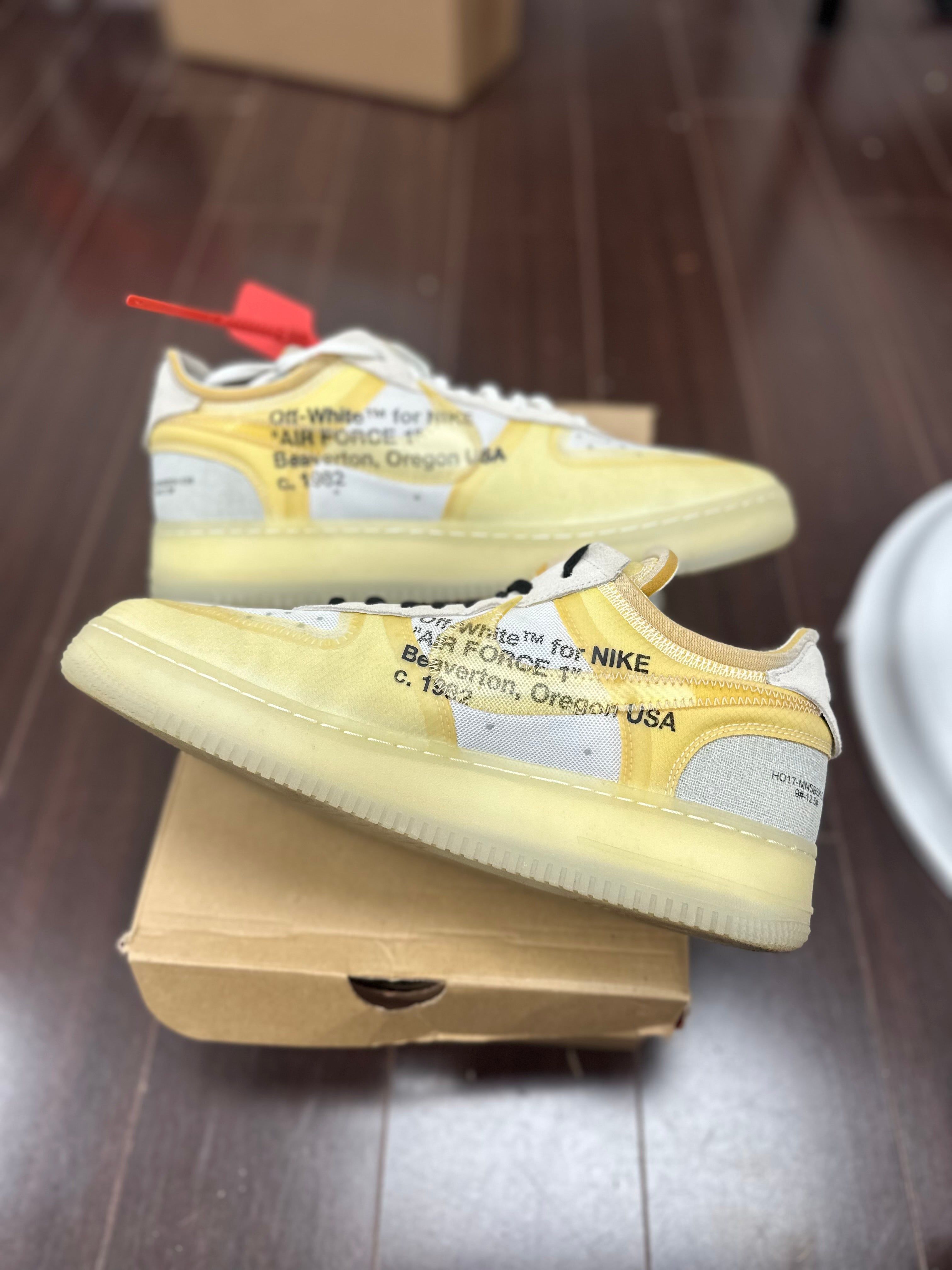 Nike Air Force 1 Low Off-White - Pre-Owned Size 11.5