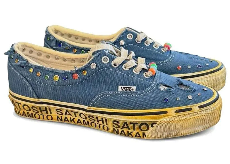 Vans OTW Era 95 Satoshi Nakamoto Round Lucky Charm Navy