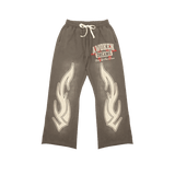 Awoken Dreams V1 Flared Sweatpants Grey