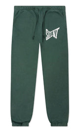 Saint Michael Ribbon Saint Sweatpants Green