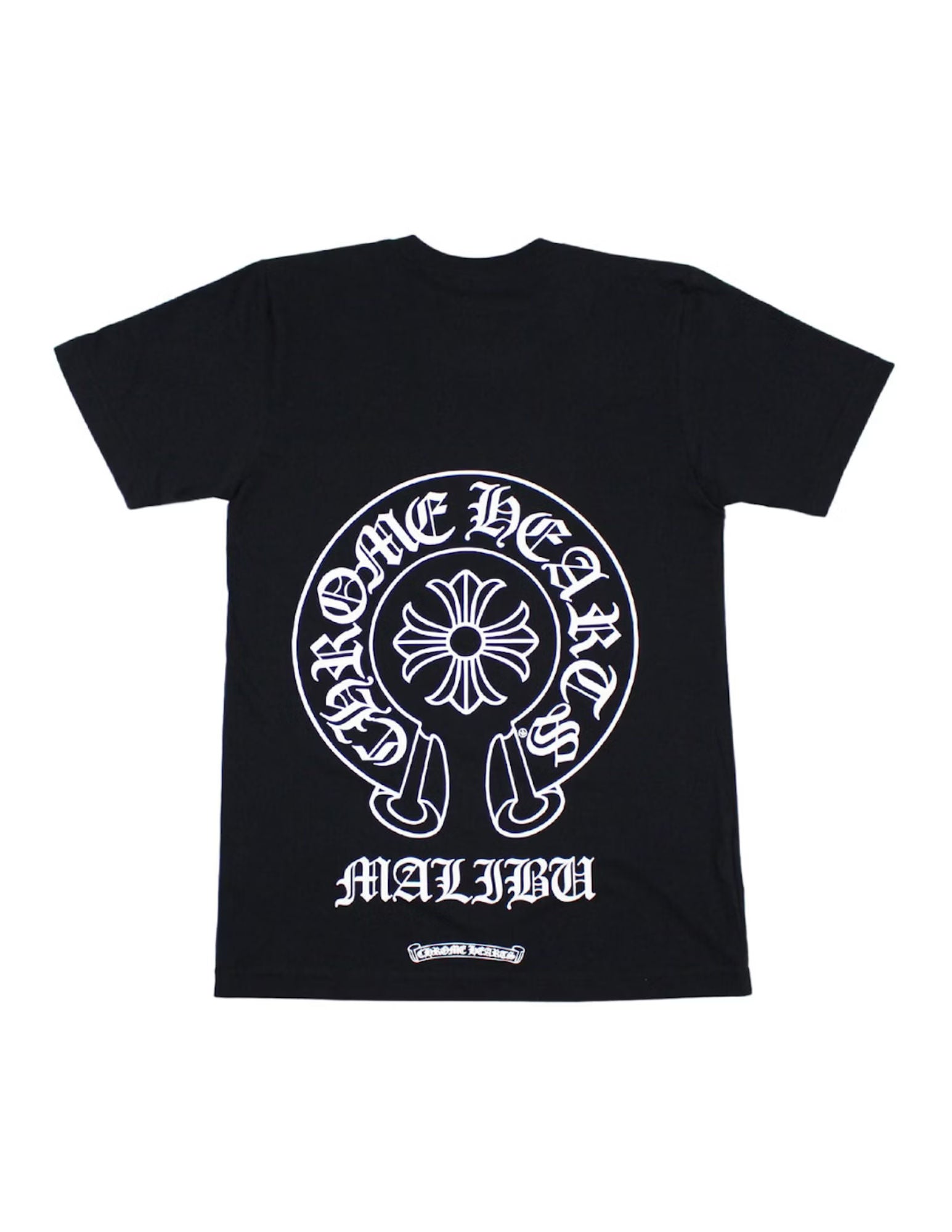 Chrome Hearts Malibu Exclusive Horseshoe Logo T-Shirt Black