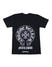 Chrome Hearts Malibu Exclusive Horseshoe Logo T-Shirt Black