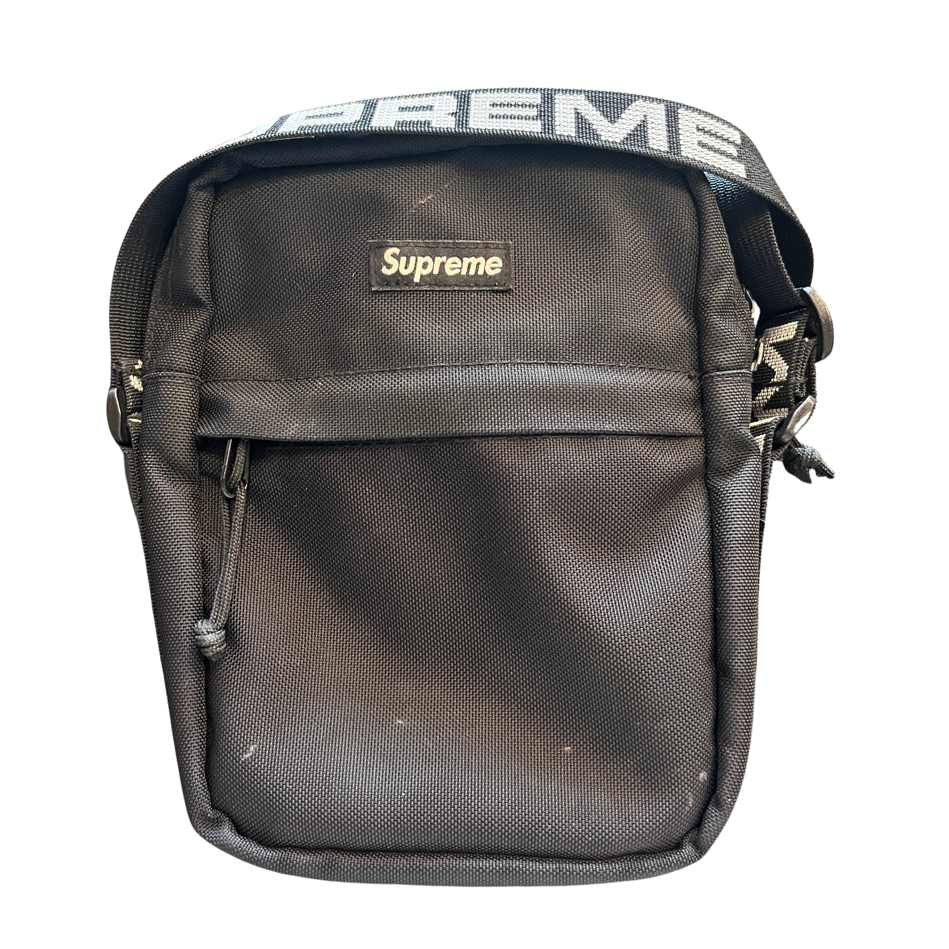 Supreme Shoulder Bag (SS18) Black (Preowned) - Pre-Owned