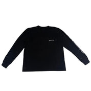 Chrome Hearts Scroll Logo L/S Pocket T-shirt Black - Pre-Owned Size XXL