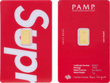 Supreme PAMP Suisse 1 g Gold Bar
