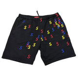 Supreme Embroidered Logo Shorts - Pre-Owned Size M