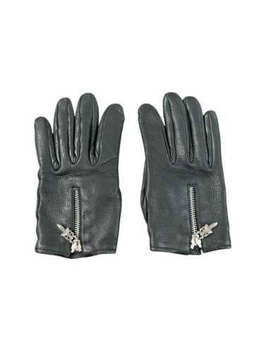 Chrome Hearts Dagger Zip Lambskin Leather Gloves - Lightly Used