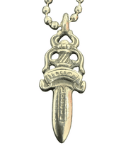 Chrome Hearts #5 Dagger Charm Pendant - Lightly Used