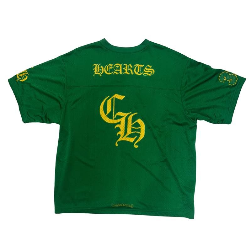 Chrome Hearts Sports Mesh Jersey Green - Pre-Owned Size XXL