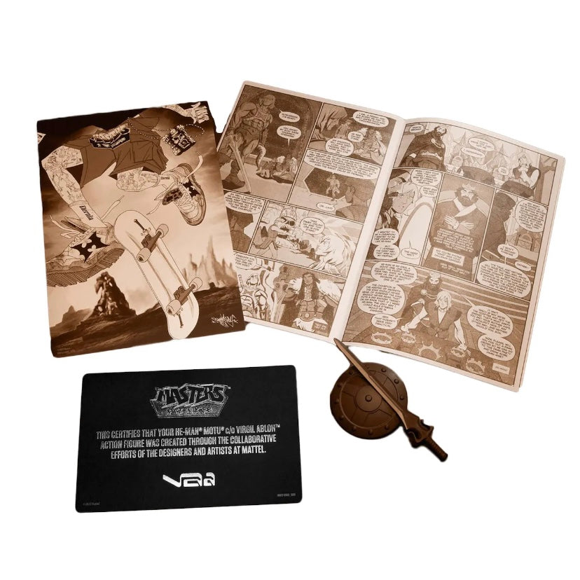 Mattel Creations Virgil Abloh X Masters Of The Universe He-Man Collector Action Figure