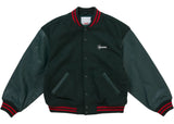 Supreme Cross Varsity Jacket Dark Green