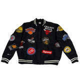 Supreme Nike/NBA Teams Warm-Up Jacket Black - Pre-Owned Size L