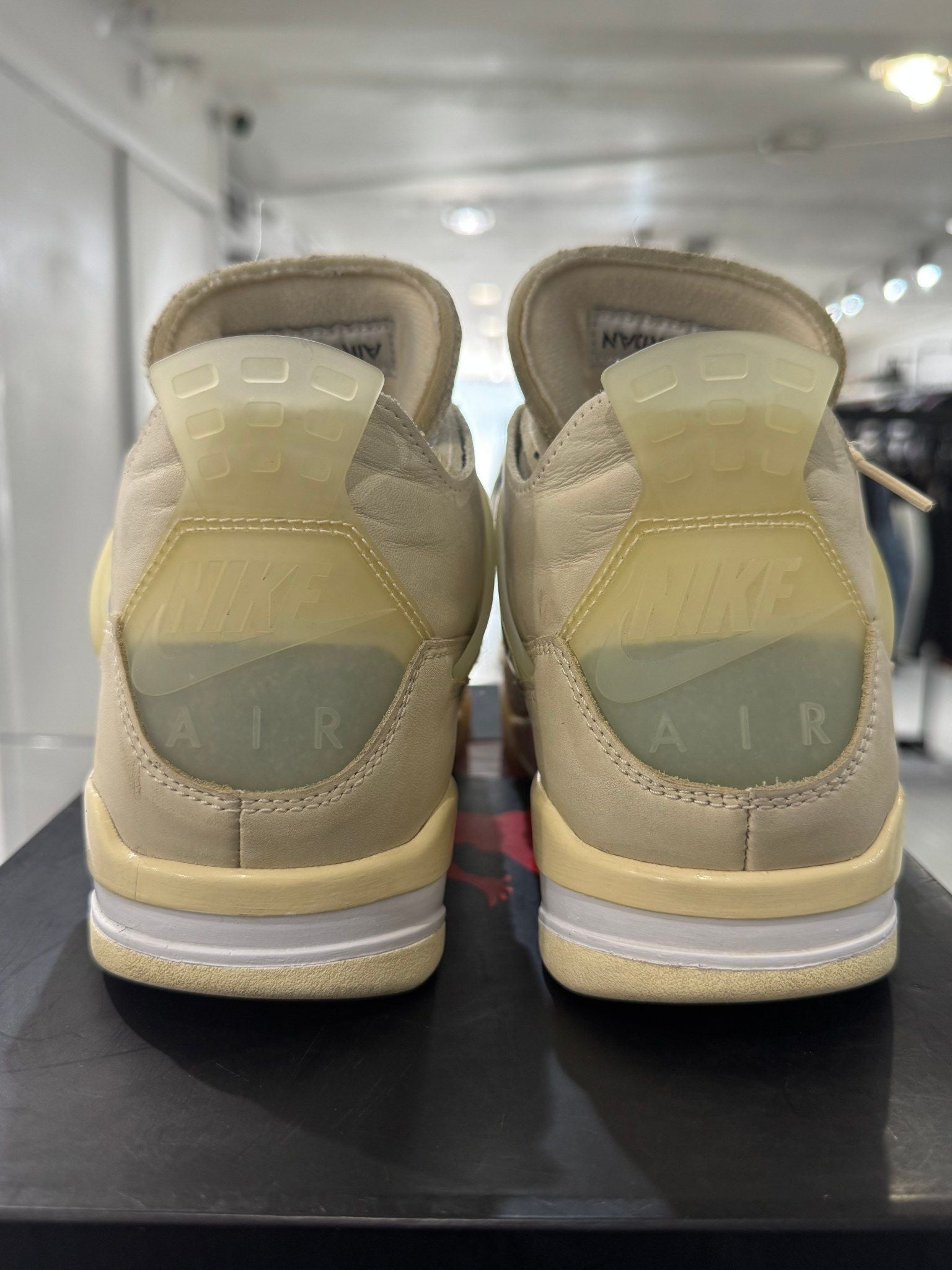 Jordan 4 Retro Off-White Sail (Women's) - Pre-Owned Size 8.5M/10W