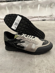 Valentino Garavani Rockrunner Camouflage Monochrome - Pre-Owned Size 14 (No original box)