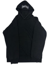 Vintage Chrome Hearts Thermal Scroll Logo Hoodie Black - Lightly Used Size S