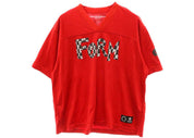 Chrome Hearts x Matty Boy PPO Form Team Mesh Warm Up Jersey T-Shirt Red - Lightly Pre-Owned Size M