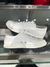 Prada Downtown Leather Sneakers White - Pre-Owned Size 40/ US 8 (No Original Box)
