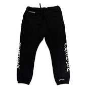 Chrome Hearts Horseshoe Logo Fuck You Sweatpants Black - Lightly Pre-Owned Size XL