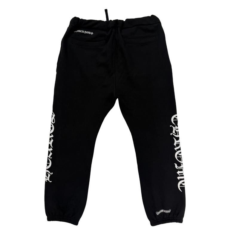 Chrome Hearts Horseshoe Logo Fuck You Sweatpants Black - Lightly Pre-Owned Size XL