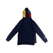 Bape Sports  General Choice Shark Hoodie Navy - Pre-Owned Size S