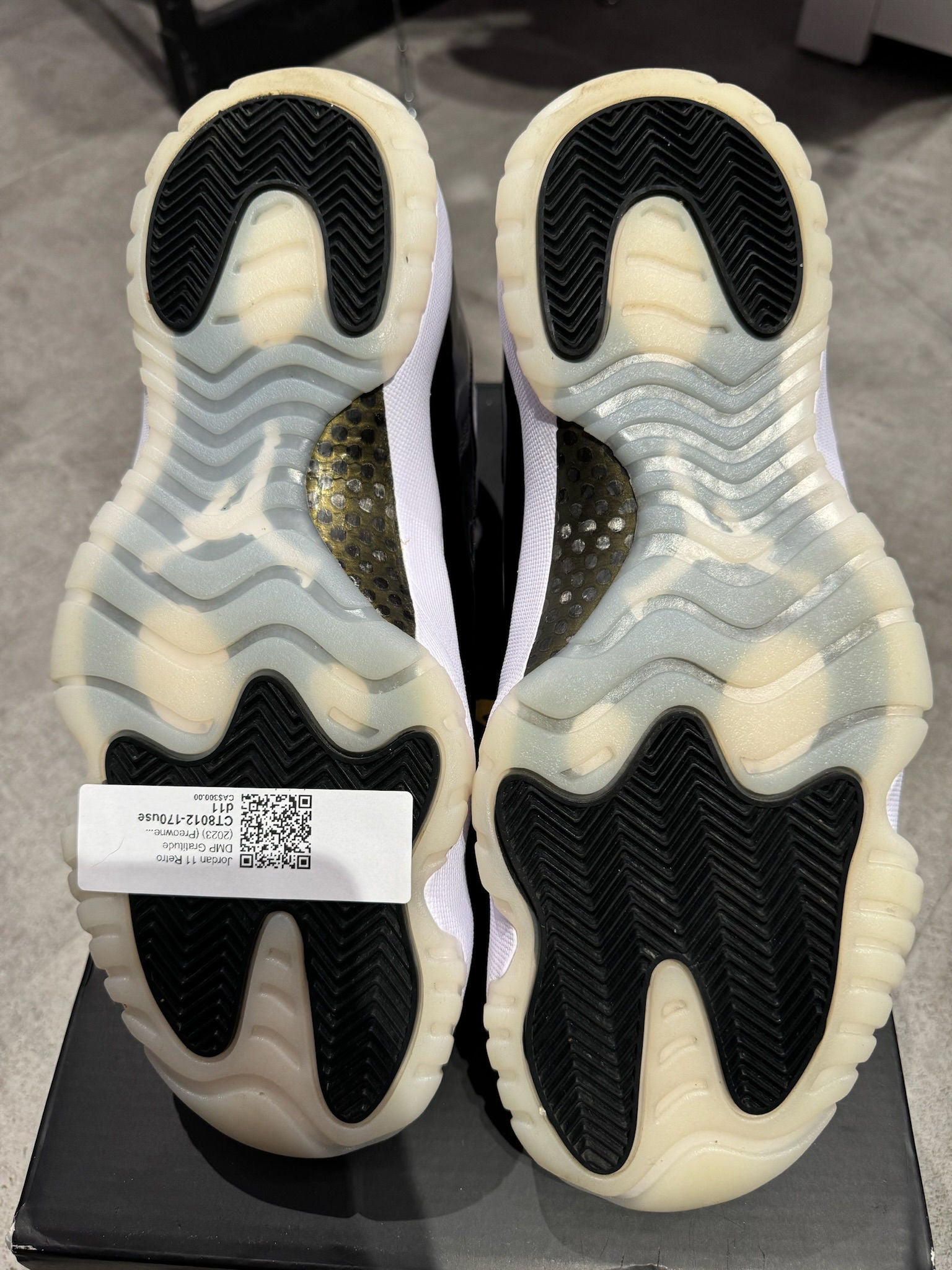 Jordan 11 Retro DMP Gratitude (2023) (Preowned Size 11) - Pre-Owned