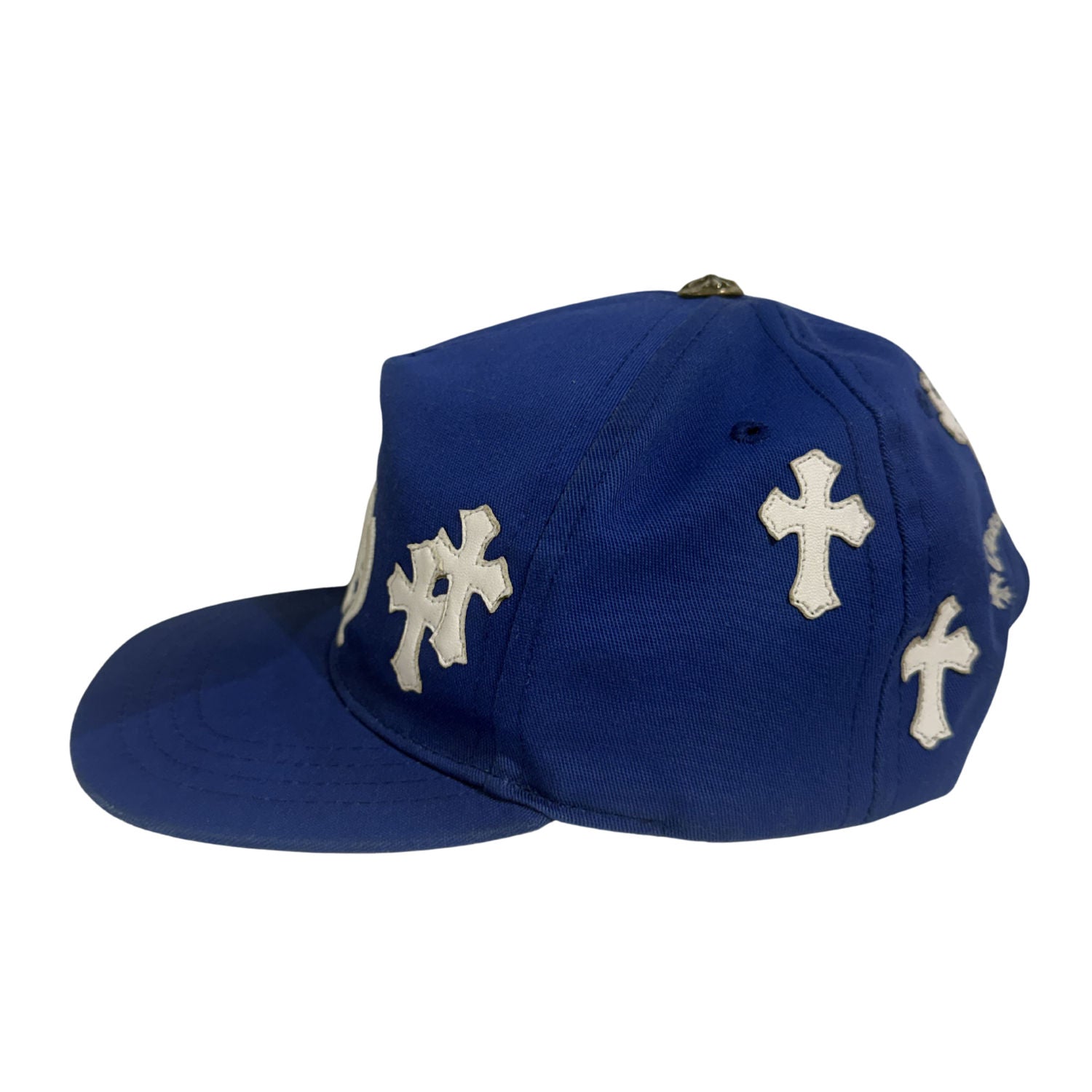 Chrome Hearts CH Multi Patch Trucker Hat Blue/White - Pre-Owned