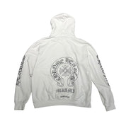 Chrome Hearts Miami Exclusive Horseshoe Hoodie White - Pre-Owned Size XL
