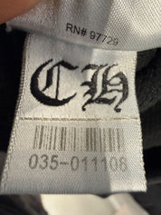 Chrome Hearts Horseshoe Thermal Floral Zip-Up Hoodie Black - Pre-Owned Size M
