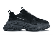 Balenciaga Triple S Sneaker Black - Lightly Pre-Owned Size 9