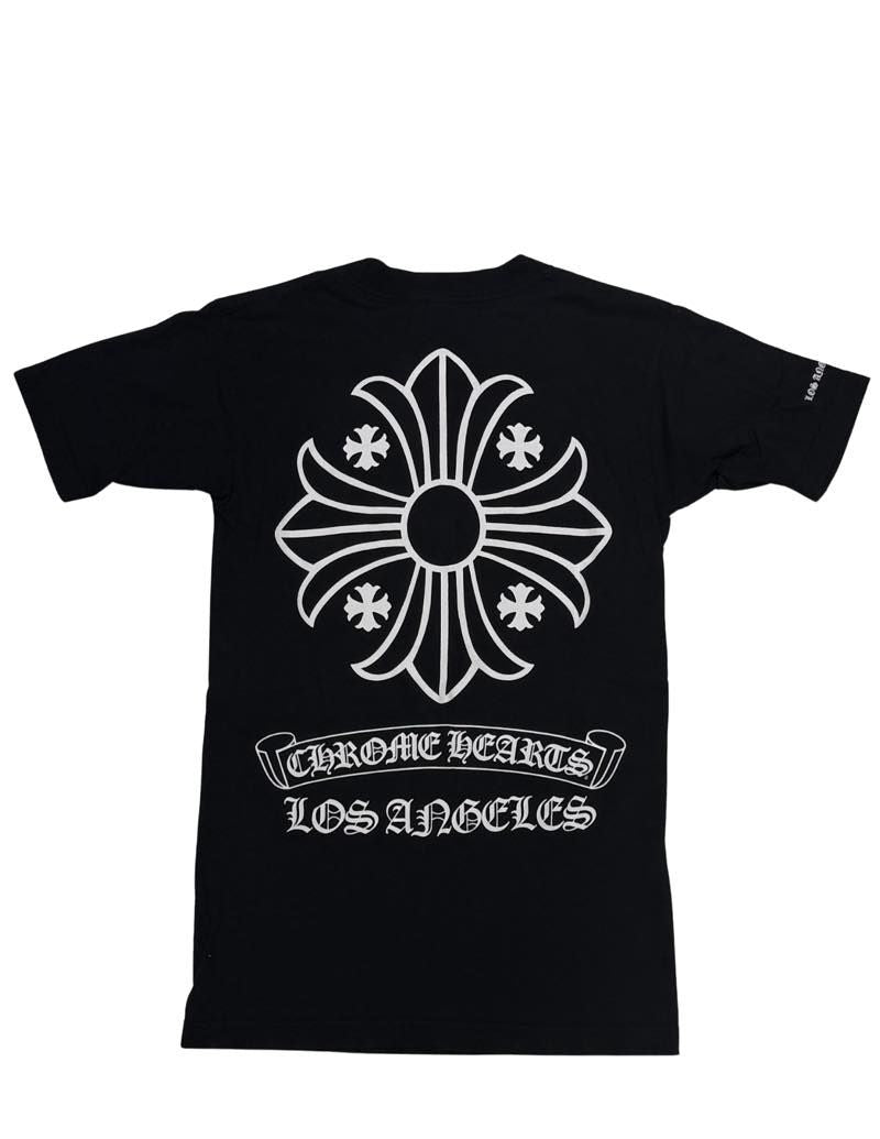 Vintage Chrome Hearts Los Angeles Exclusive CH Plus T-Shirt Black