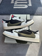 Jordan 1 Retro Low OG SP Travis Scott Olive (W) - Pre-Owned Size 10M/11.5W