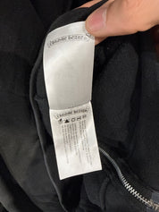 Chrome Hearts Vertical Logo Zip Up Hoodie Black - Lightly Pre-Owned Size M