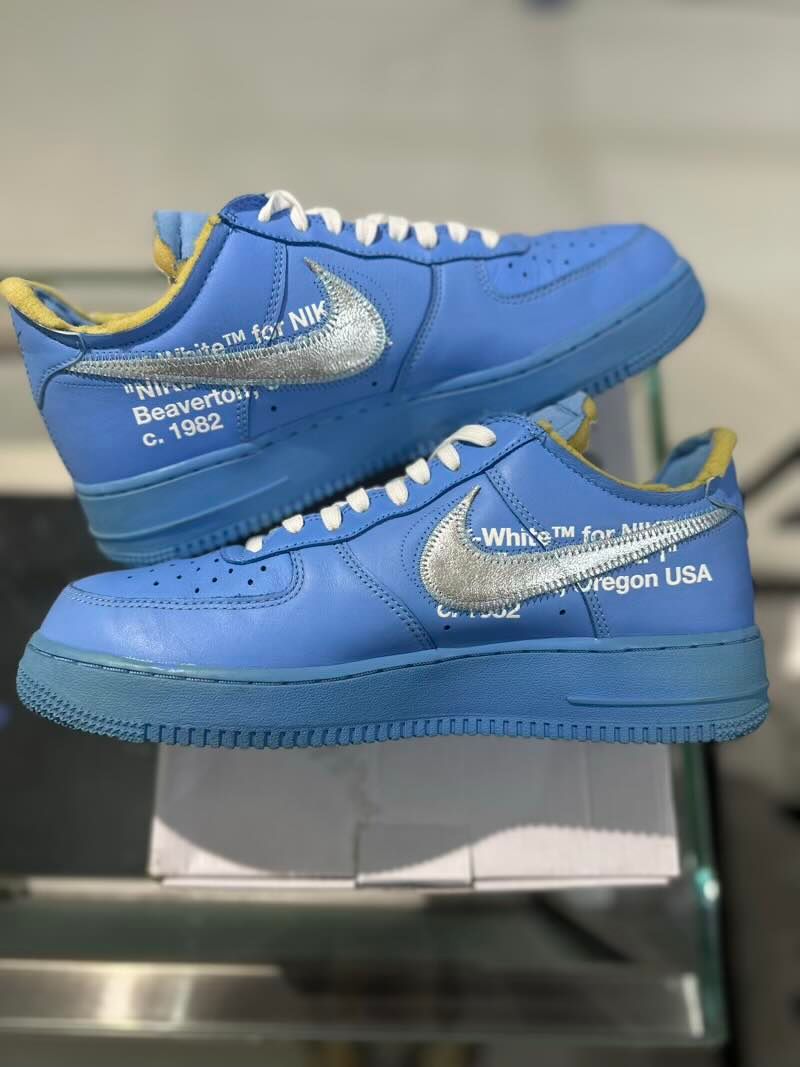 Nike Air Force 1 Low Off-White MCA University Blue - Pre-Owned Size 10