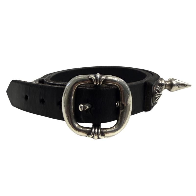 Chrome Hearts Spiked Leather Punk Gunslinger Bracelet - Lightly Used