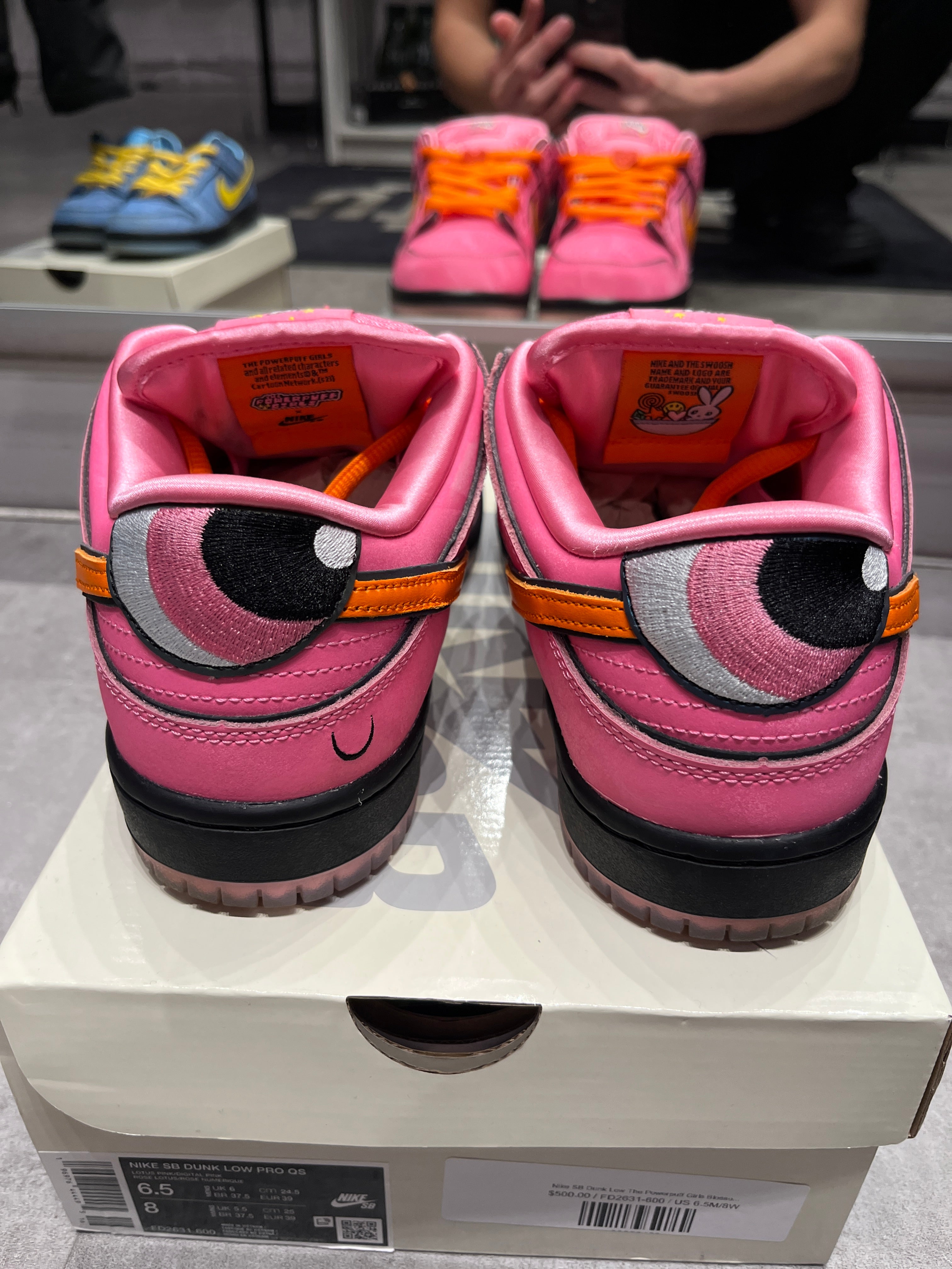 Nike SB Dunk Low The Powerpuff Girls Blossom - Pre-Owned Size 6.5