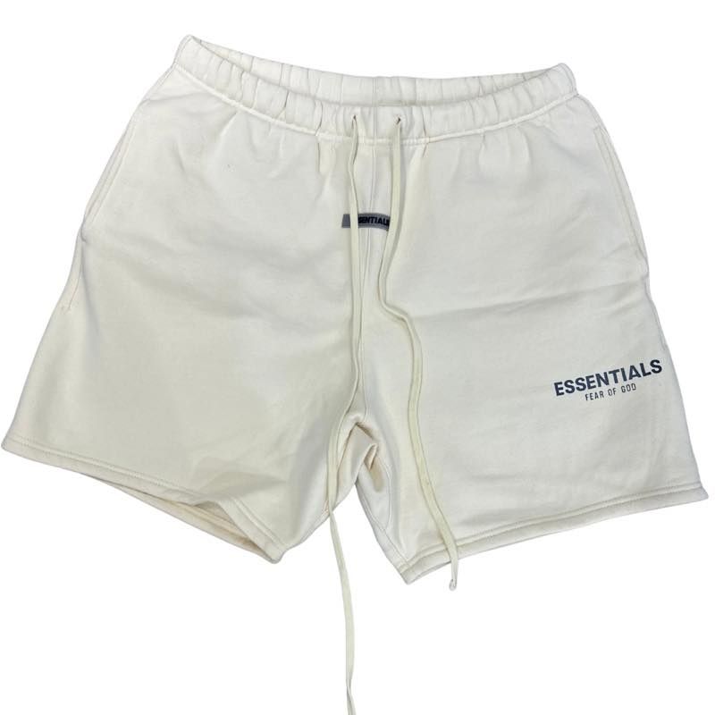 Fear of God Essentials Shorts (SS21) Cream/Buttercream - Pre-Owned Size M