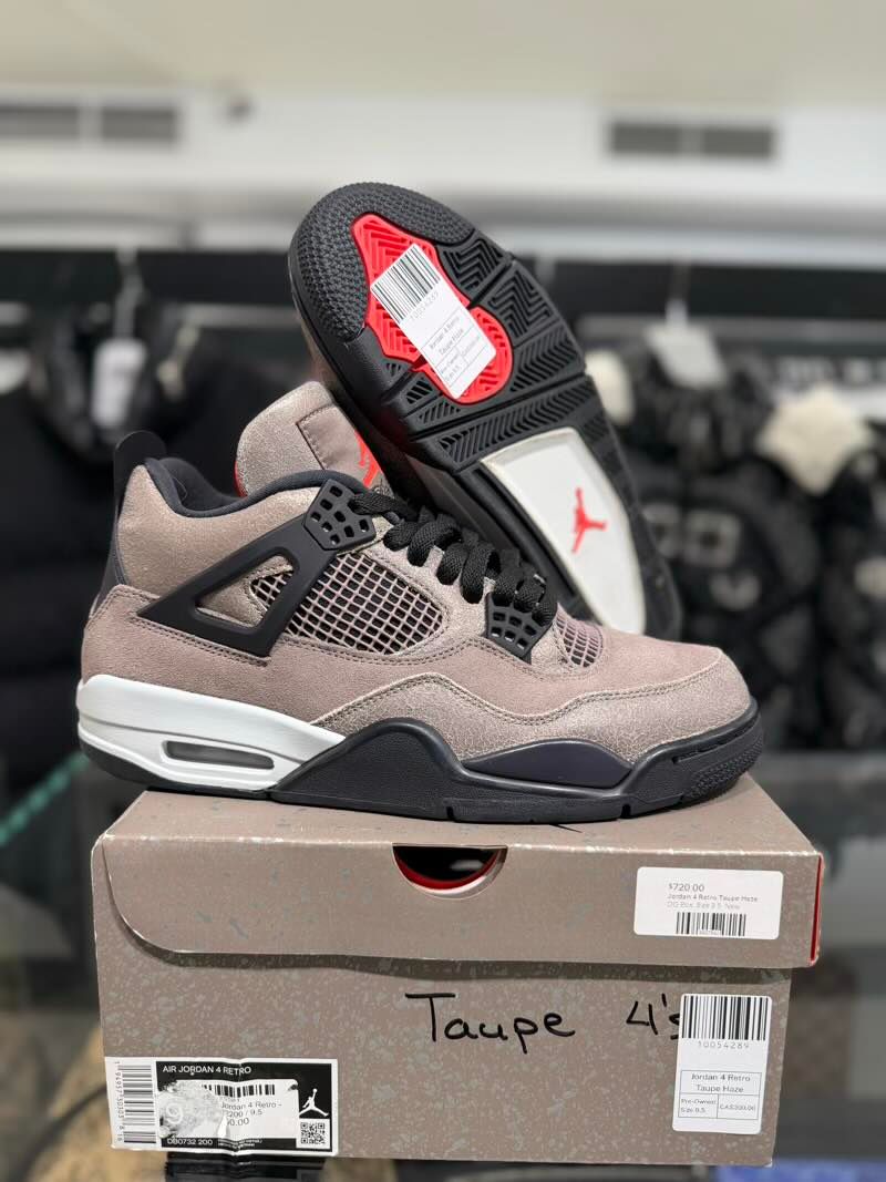 Jordan 4 Retro Taupe Haze - Pre-Owned Size 9.5