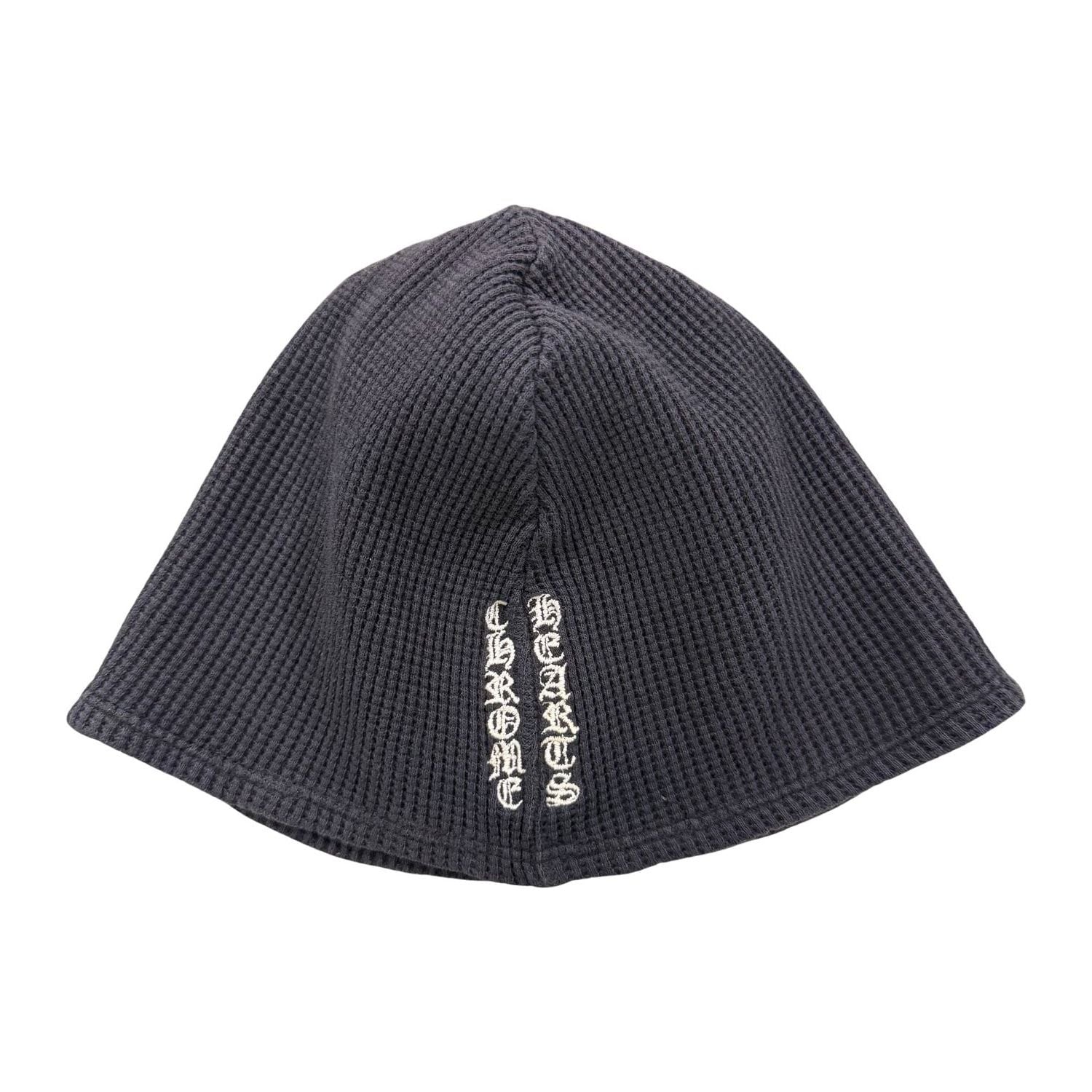 Chrome Hearts Hairy Cross Skull Cap Navy - Lightly Used