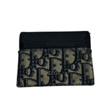 Dior Oblique Jacquard Card Holder - Gently Used