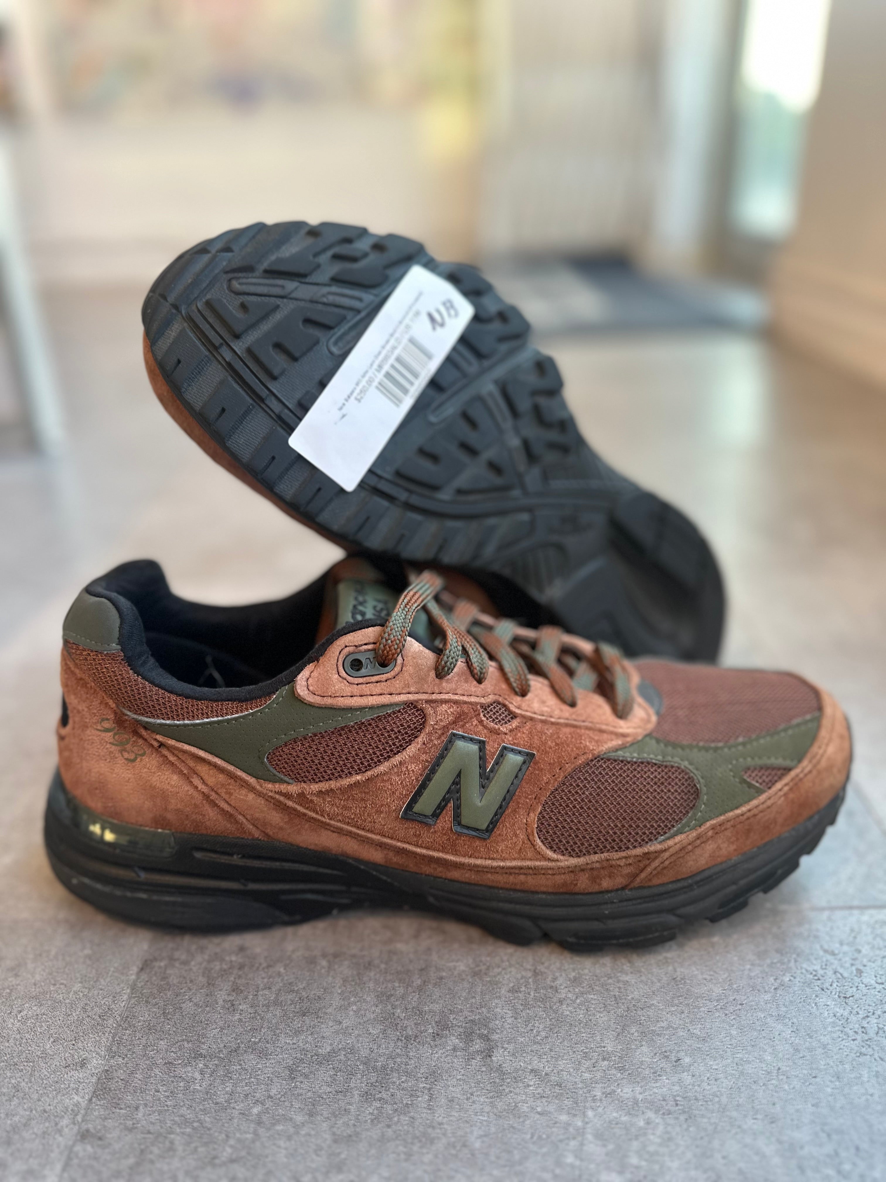 New Balance 993 Aime Leon Dore Brown Beef & Broccoli - Pre-Owned Size 11 (No original box)