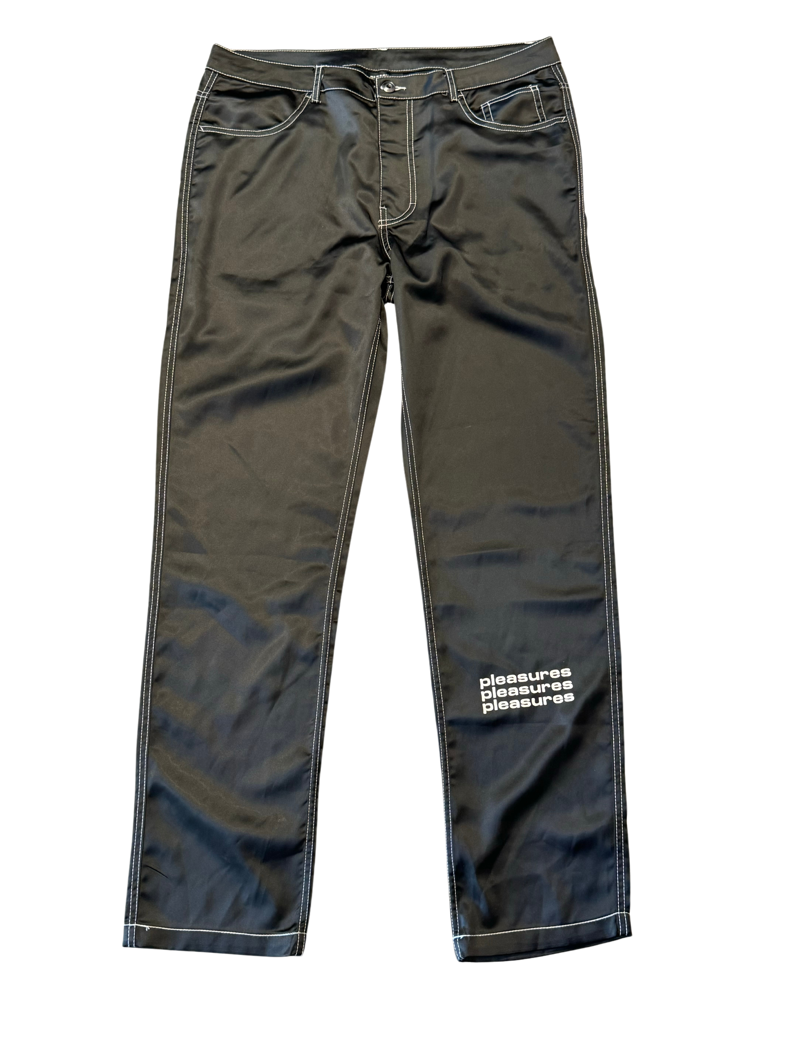 Pleasures Blaze Chino Pants Black (Preowned) - Pre-Owned