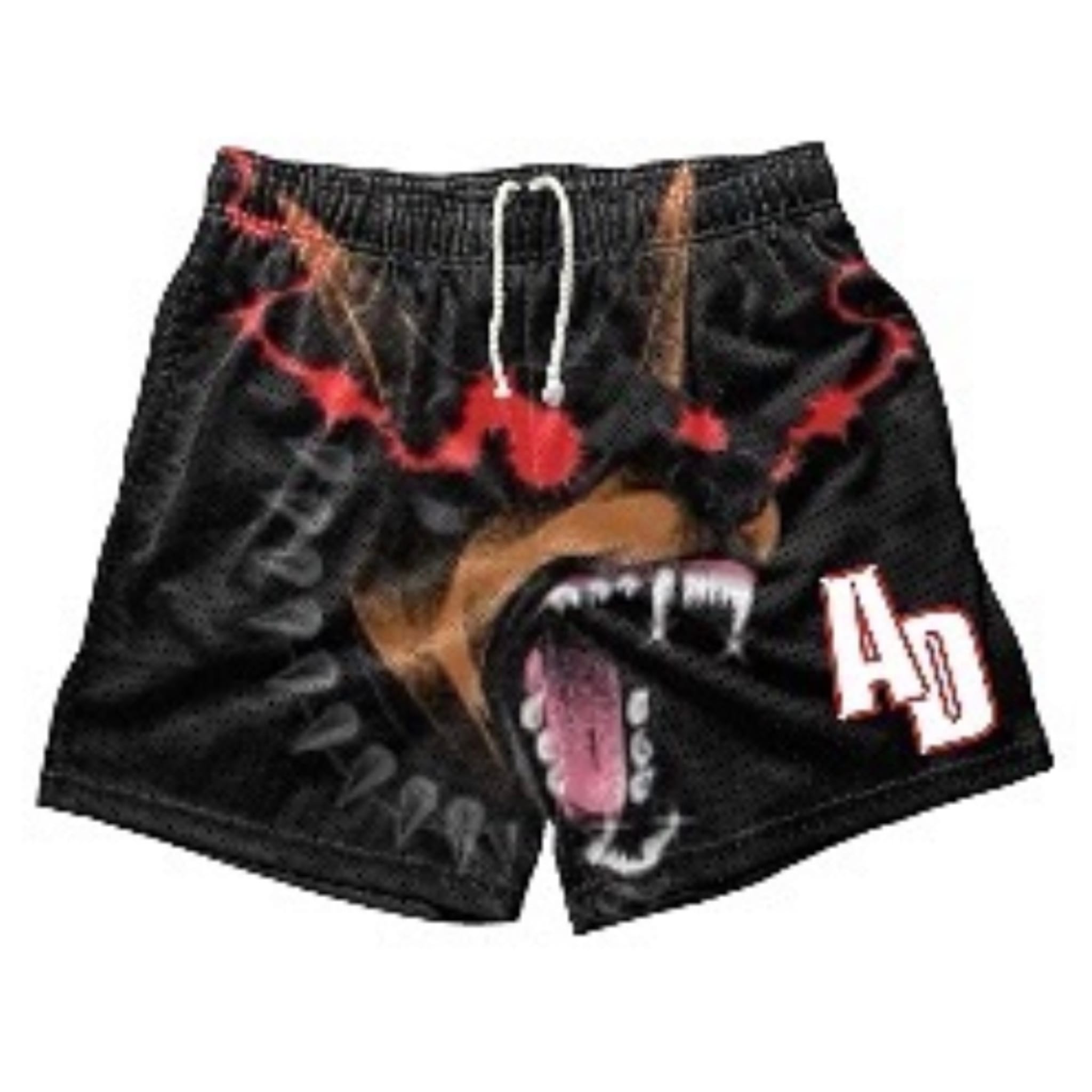 Awoken Dreams Mesh Rottweiler Shorts
