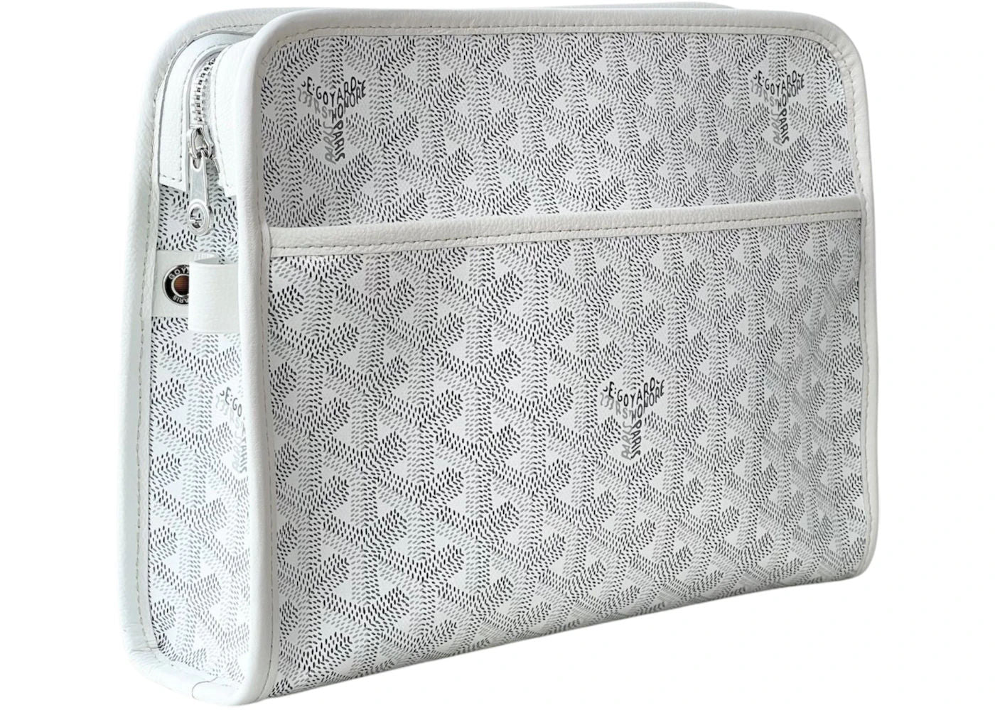 Goyard Jouvence Toiletry Bag MM White - Lightly Used
