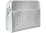 Goyard Jouvence Toiletry Bag MM White - Lightly Used