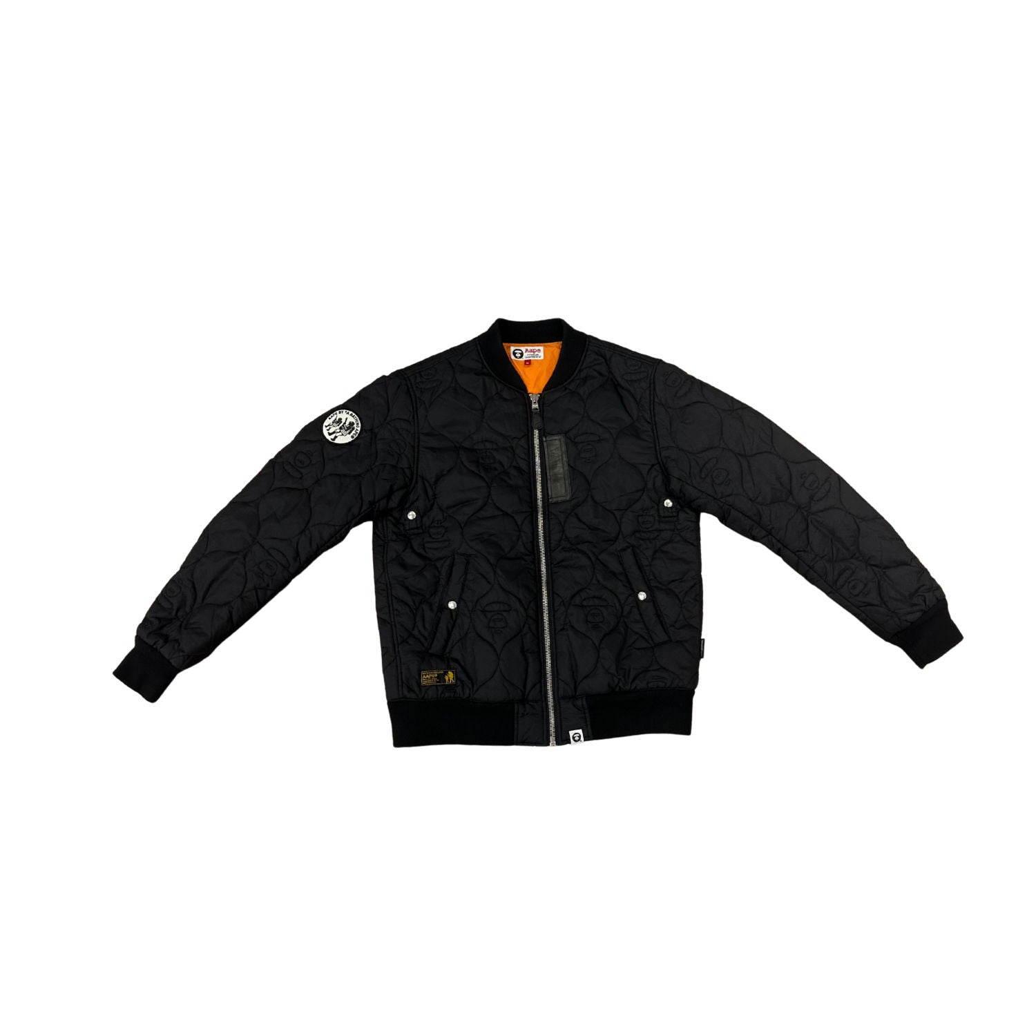 AAPE  Black Bomber, pre-owned, size XL – photo 1 of 2