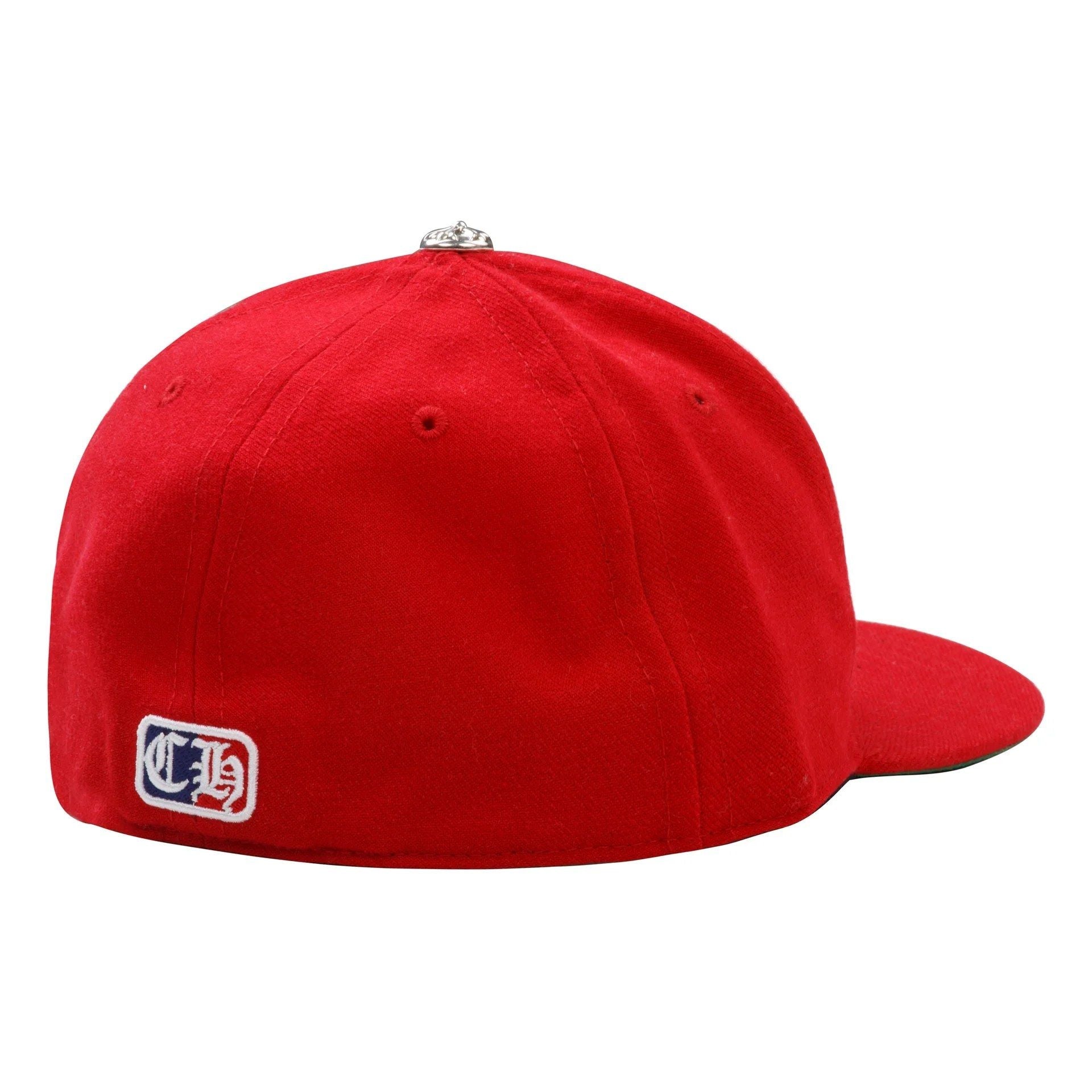 Chrome Hearts Love You Fitted Cap Red