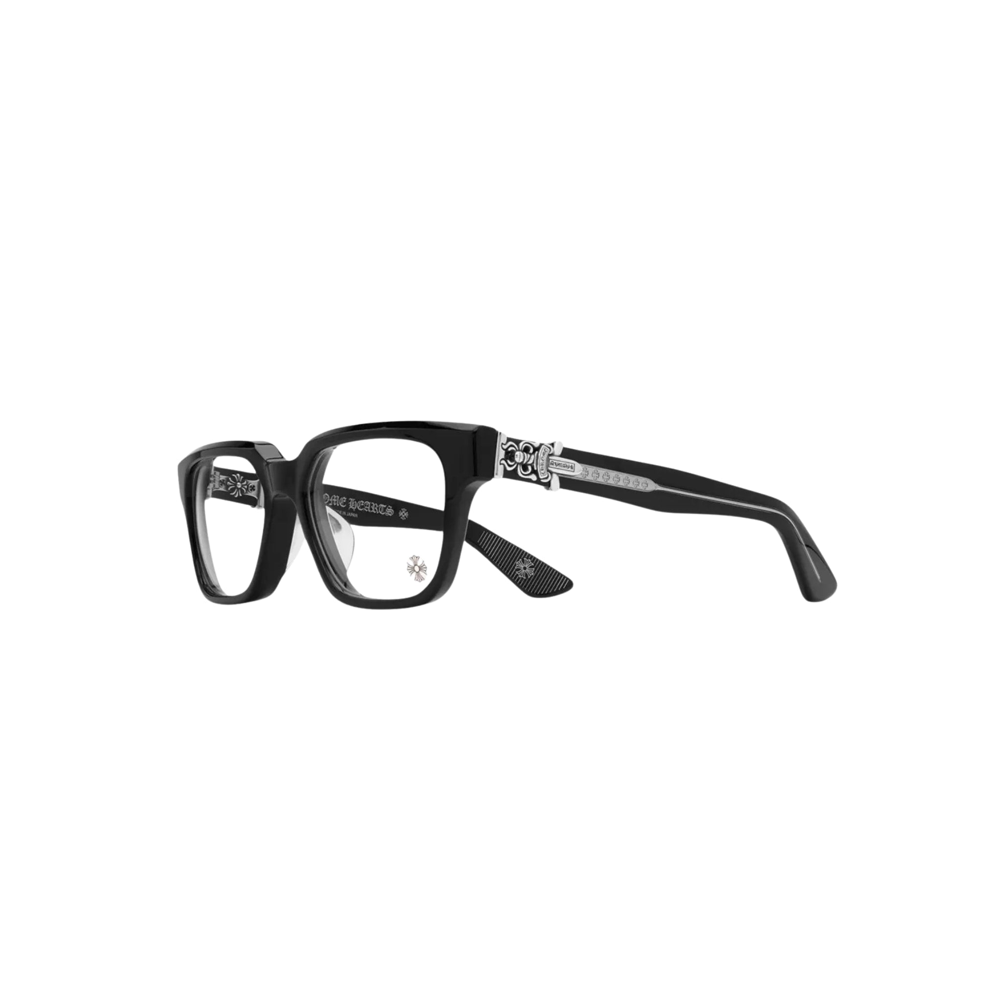 Chrome Hearts Vagillionaire 2 Black/Silver Glasses