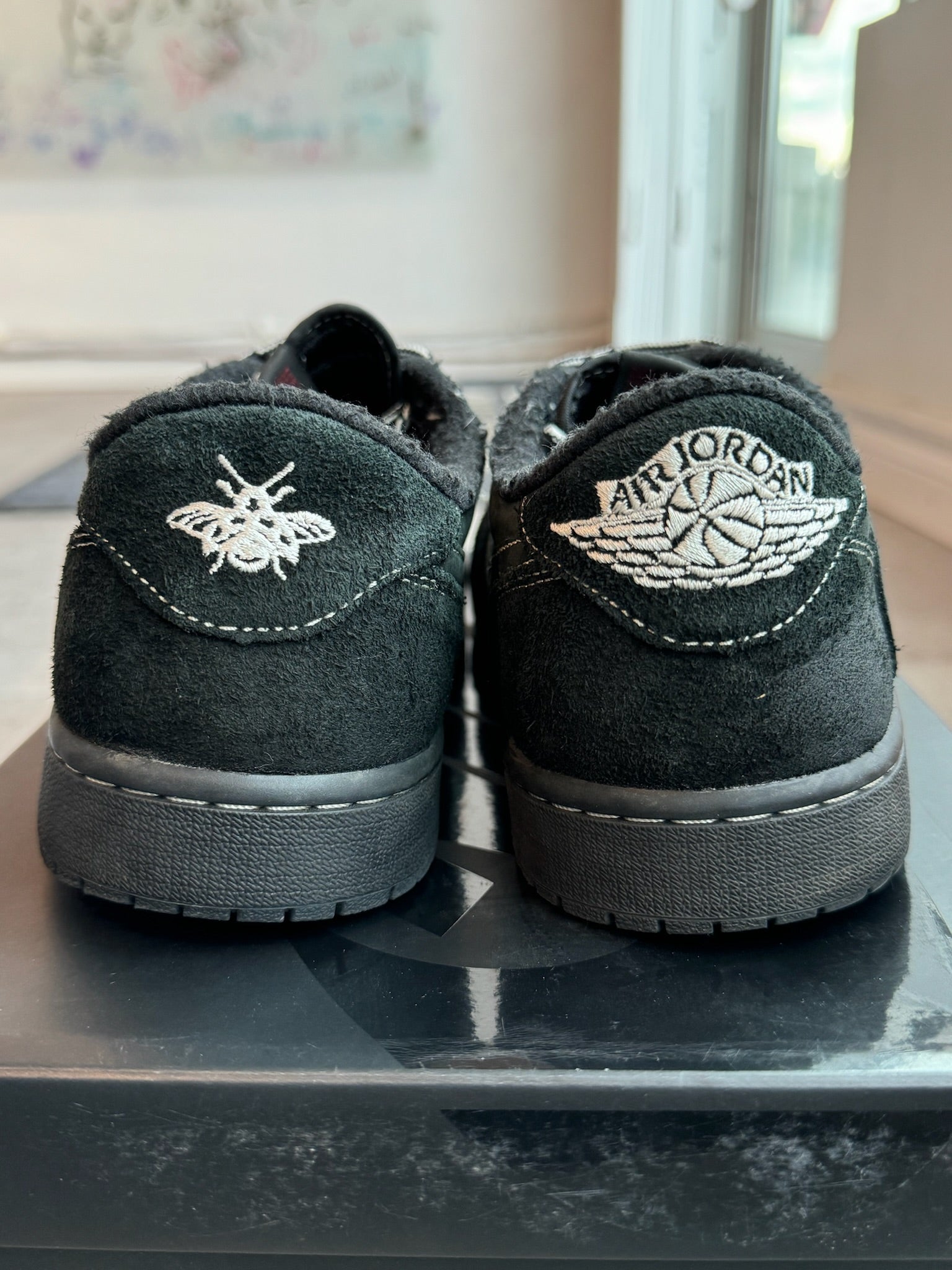 Jordan 1 Retro Low OG SP Travis Scott Black Phantom - Pre-Owned Size 10.5